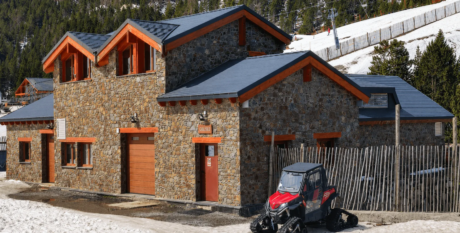 Vivienda construida con el sistema autoportante de BBK